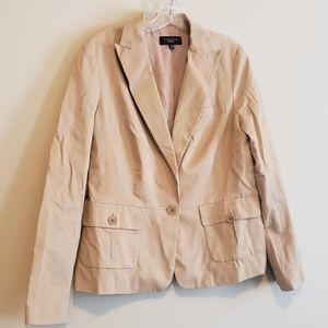 Tan blazer